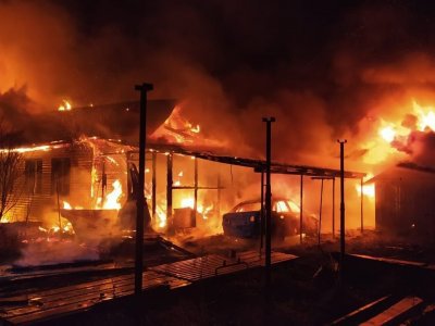 В Башкирии в сгоревшем жилом доме нашли тела двух человек