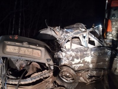 В Башкирии в ДТП с фурой от иномарки осталась груда металла: водитель не выжил