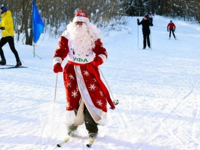 В Уфе в «Рождественской лыжне» приняли участие более 250 человек