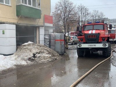 В Уфе из-за пожара в супермаркете эвакуировали 26 человек