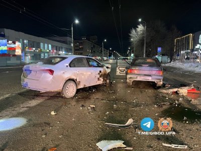 В Уфе в ДТП по вине нетрезвого водителя пострадали два ребёнка