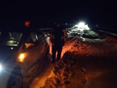 В Башкирии путники застряли в «снежном плену»