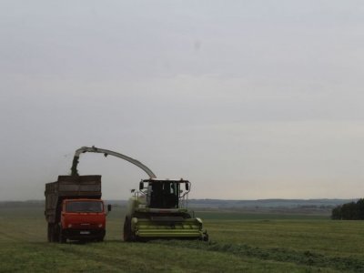 В Башкирии продолжается заготовка сена и сенажа