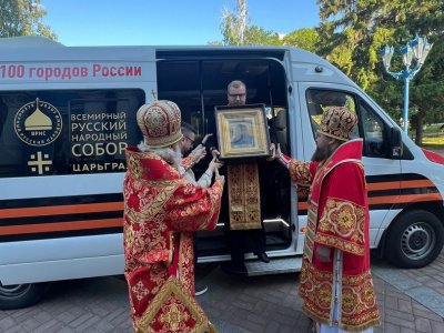 В Уфу прибыла чудотворная икона Божией Матери Казанская