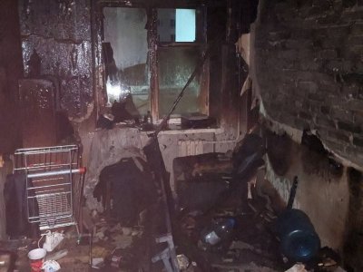 В центре Уфы при пожаре в квартире погиб мужчина