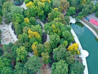 Благоустройство аксаковского сада в Уфе завершится к концу сентября