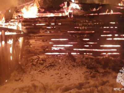 В Башкирии сгоревшем доме нашли фрагменты тела человека