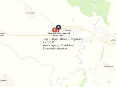 В Калтасинском районе временно закрыли участок дороги из-за паводка