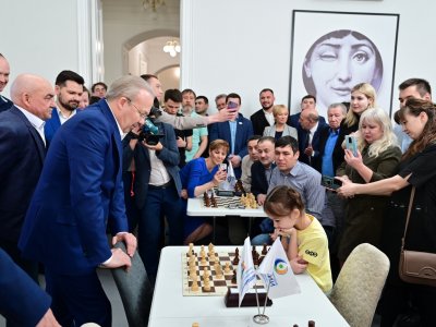 Андрей Назаров открыл в Уфе международный турнир по шахматам «Дружба народов»