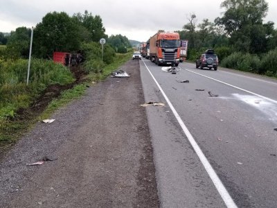 В Башкирии в результате ДТП на 1507 км автодороги Самара - Уфа - Челябинск скончался пассажир