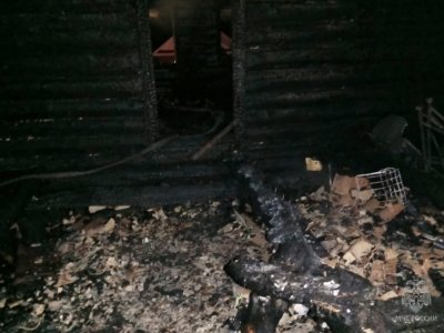 В Башкирии при пожаре погиб 42-летний мужчина