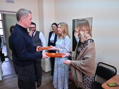 В День студенчества Радий Хабиров посетил Уфимский институт искусств