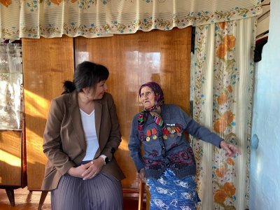 Долгожительница из Башкирии Ирина Майкевич отметила 100-летний юбилей