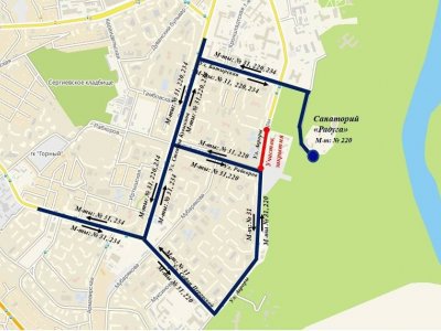 В Уфе на улице Авроры закрыли участок дороги до 20 сентября