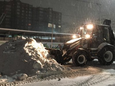 Уфа продолжает борьбу со снегом: вывезено более 200 тысяч кубов