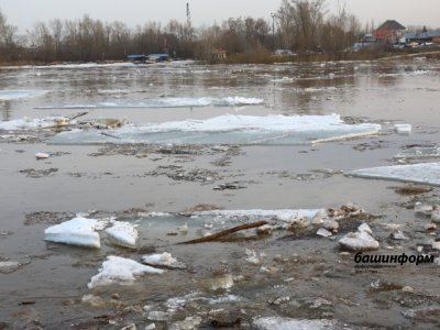 Ледоход на реках Башкирии ожидается в первые дни апреля