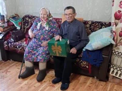 В Башкирии семейная пара отметила 70-летие совместной жизни