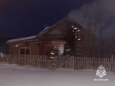 В Башкирии в пожаре погиб пожилой мужчина