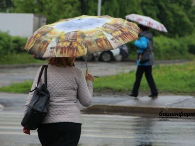 В Башкирии в выходные прогнозируются сильные дожди