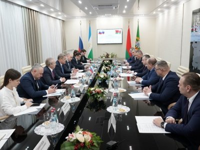 Глава Башкирии провел встречу с председателем Гомельского облисполкома Беларуси