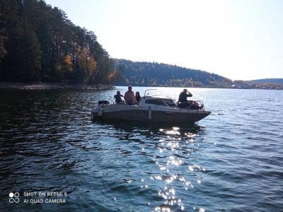 В Башкирии рыбаки из-за сломанного мотора застряли на середине водохранилища