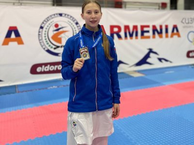 Юная каратистка из Башкирии победила на турнире в Армении призёров чемпионата России