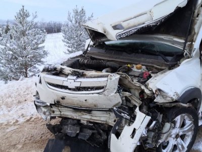 В Башкирии в ДТП пострадали женщина-водитель и ее пассажирка