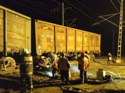 В Башкирии поезд сошел с рельсов