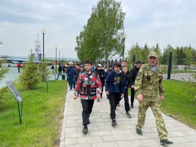Парк «Патриот» в Башкирии провёл очередную экскурсию для школьников