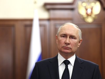 Президент России Владимир Путин выступил с новым обращением