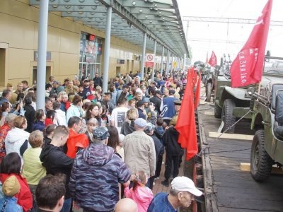 В Башкирии более 21,5 тысячи человек встретили «Паровоз Победы»