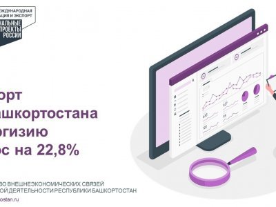 Экспорт башкирских товаров в Киргизию за год вырос на 22,8%
