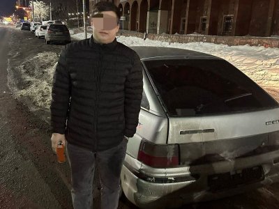 В Уфе повторно задержали 18-летнего водителя, который ездил на машине без прав