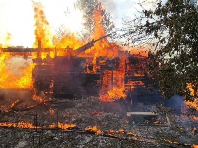 В пожаре в садовом доме в Уфе погибла женщина