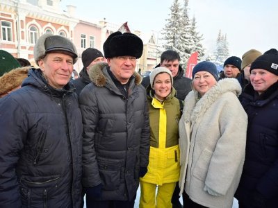 Радий Хабиров в Бирске впервые показался в зимней шапке