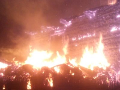 В Башкирии при пожаре в садовом доме мужчина получил ожоги и обморожение