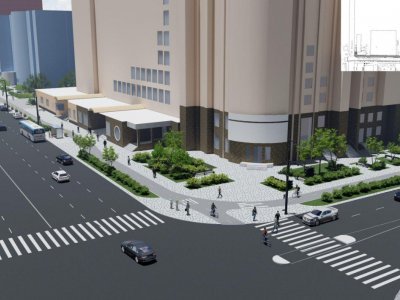 В Уфе реконструируют тротуары улиц в историческом центре