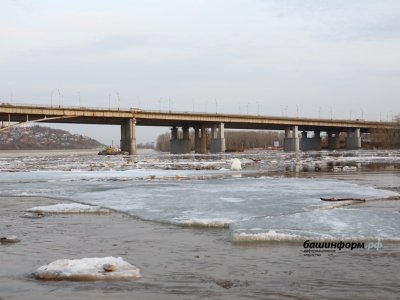 В Башкирии из-за быстрого таяния снегов уровни воды на реках могут достигать до 25 см в сутки