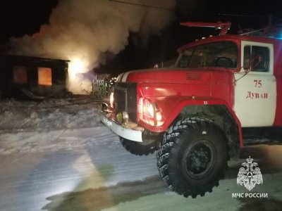 В Башкирии в новогоднюю ночь в пожарах погибли двое мужчин