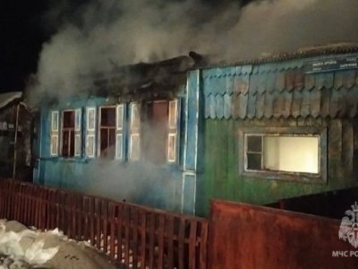 На месте пожара в Башкирии спасатели обнаружили труп мужчины
