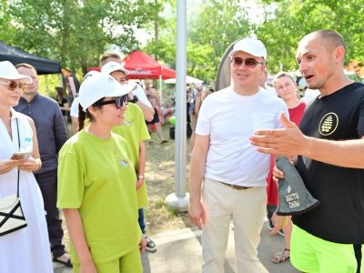 Андрей Назаров приветствовал участников всероссийского фестиваля «Здоровье и туризм»