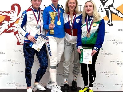 Спортсменка из Башкирии завоевала бронзовую медаль на всероссийском турнире по фехтованию