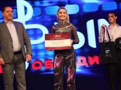 Уфимка стала призером конкурса музыкальных клипов «Крым объединяет»