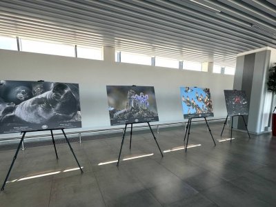 В аэропорту «Уфа» открылась фотовыставка «Самая красивая страна»