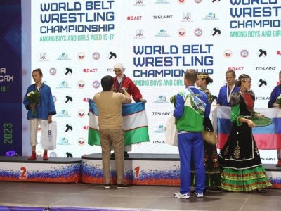 Спортсмены из Башкирии завоевали медали первенства мира по борьбе на поясах