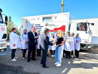 В Башкирии «поезд здоровья» принял 150-тысячную пациентку