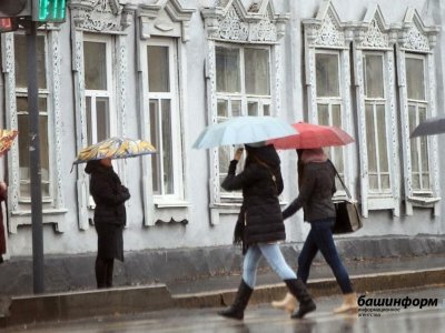 Новая рабочая неделя в Башкирии будет дождливой