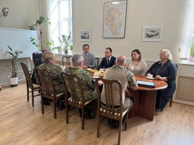 Министр здравоохранения Башкирии встретился с бойцами медроты имени Давлетова
