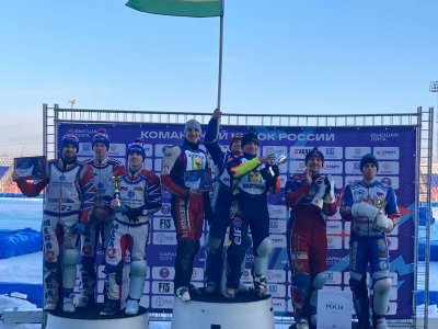 Спортсмены из Башкирии завоевали чемпионство в командном Кубке России по мотогонкам на льду