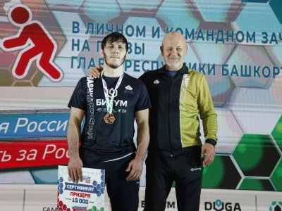 Ислам Опиев из Башкирии завоевал «бронзу» на Кубке России по греко-римской борьбе